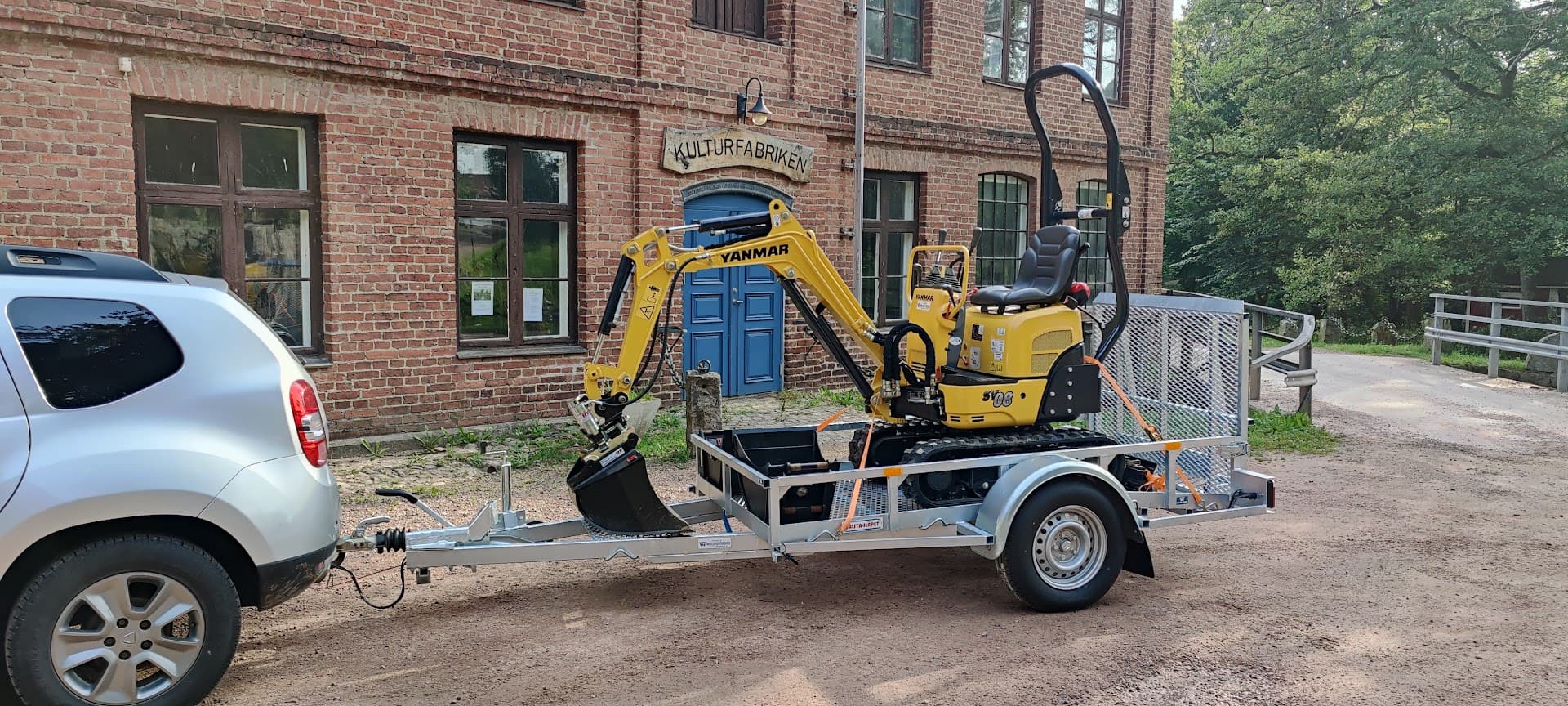 Anlägg grusgång med minigrävare - Steg för steg guide