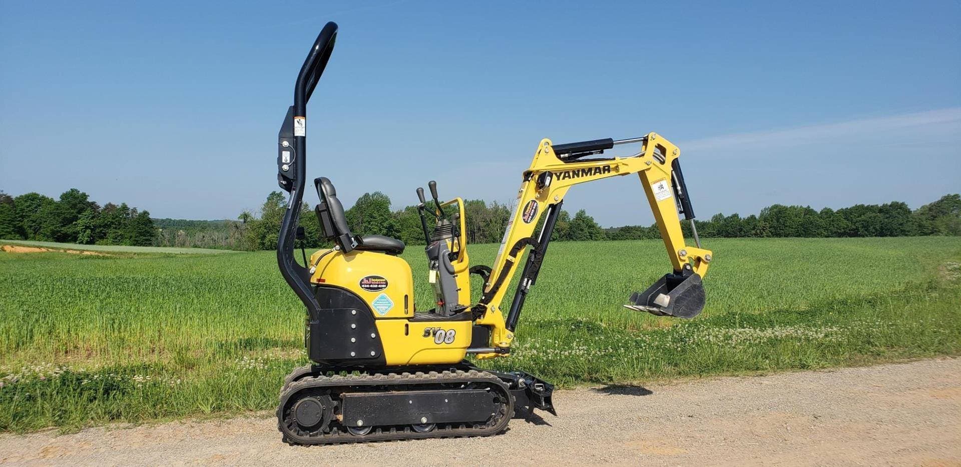 Förbered tomtmark för byggnation med minigrävare | Markplanering