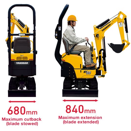 Gräv för kabel och vattenledningar med minigrävare | Kabelgrävning